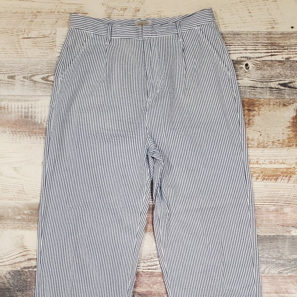 Brixton Victory Trouser Pants Stripe Blue White